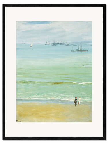 Ingelijste kunstdruk A Calm Day, Tangier Bay