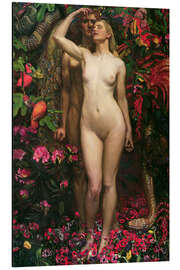 Magnettafel Adam und Eva mit der Schlange