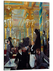 Magnettafel Das königliche Café in London