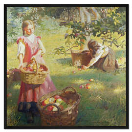 Gerahmter Kunstdruck Äpfel