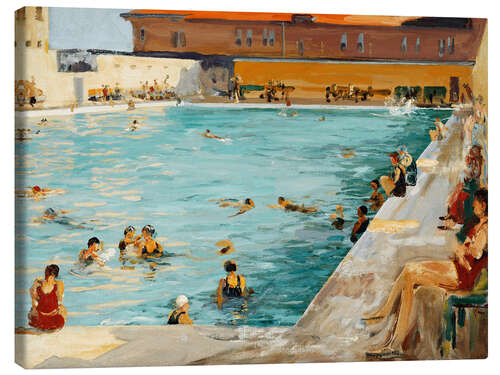 Canvas print The Peoples' Pool, Palm Beach