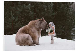 Magnettafel Große und kleine Freunde