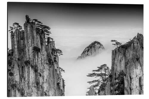 Alumiinitaulu Huangshan in China