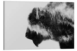 Magnettafel Bison