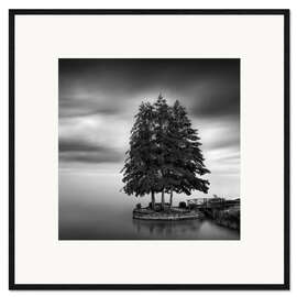 Framed art print Swedish countryside