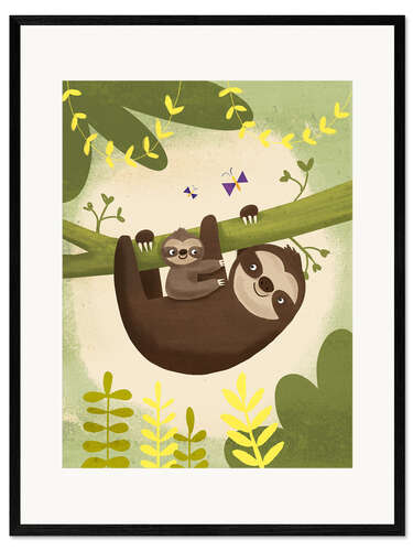 Framed art print Relax