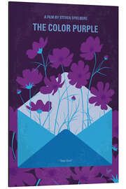 Magnettafel Die Farbe Lila (englisch)