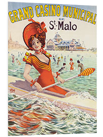 Foam board print Grand Casino Municipal de St Malo (French)