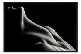 Gerahmter Kunstdruck Sinnlicher Frauenhals