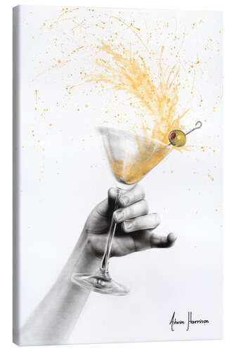 Canvas print Shaken Martini