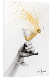 Print på skumplade Shaken Martini - Ashvin Harrison