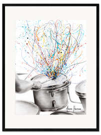 Framed art print The Drum Solo