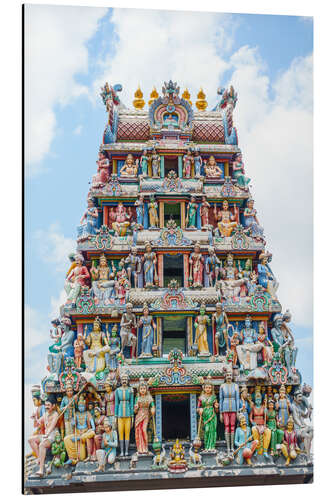 Aluminium print Sri Mariamman Temple, Singapore