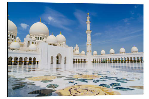 Cuadro de aluminio Mezquita Sheikh Zayed, Abu Dhabi