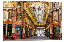 Stampa su alluminio Mercato di Leadenhall, Londra