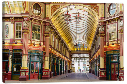 Canvas print Leadenhall Market, London