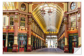 Selvklebende plakat Leadenhall Market, London