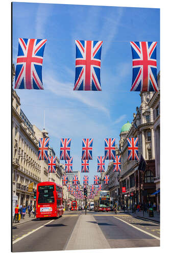 Stampa su alluminio Regent Street, Londra
