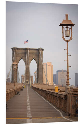 Stampa su PVC Ponte di Brooklyn, New York City