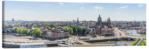 Leinwandbild Skyline von Amsterdam