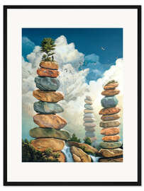 Gerahmter Kunstdruck Inspiration und ich