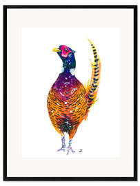Framed art print Pheasant