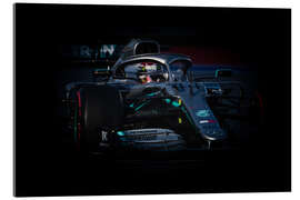 Acrylic print Lewis Hamilton, Russian GP 2019 III