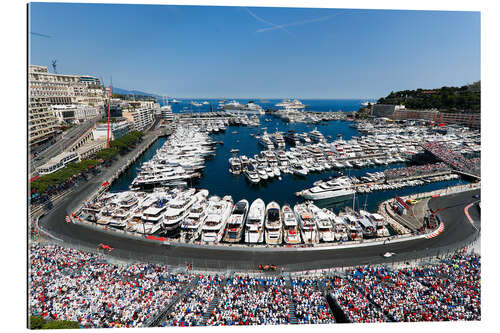 Gallery print The Formula 1 circuit in Monte Carlo, Monaco 2017