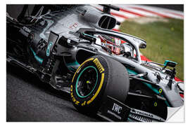 Sticker mural Lewis Hamilton, Grand prix du Japon 2019 I