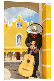 Galleriataulu Mexican Mariachi with his guitar