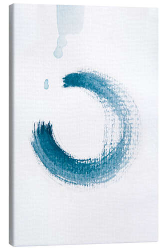 Canvas-taulu Blue circle