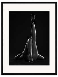 Gerahmter Kunstdruck Lange Beine und High Heels