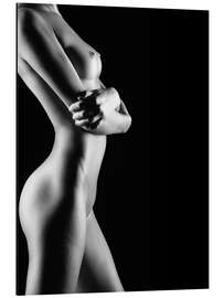 Magnettafel Stolzes Aktporträt