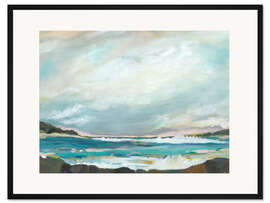 Gerahmter Kunstdruck Meerblick III