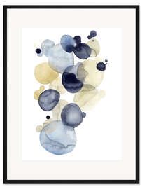 Gerahmter Kunstdruck Asteroiden I