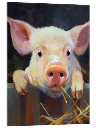 Gallery print Pink piggy