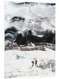 Foam board print Winter Lightning I