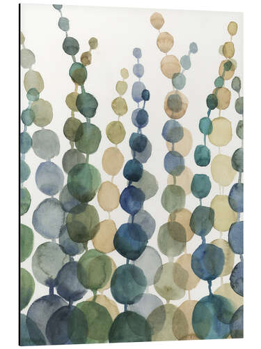Aluminium print Pompom Botanical I