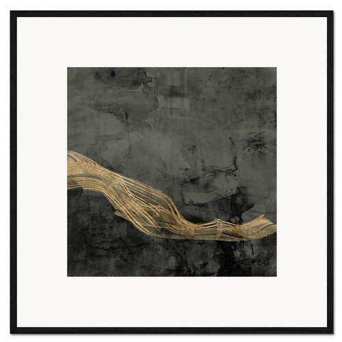Kunsttryk i ramme Woven Matrix III