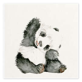 Wall print  Baby Panda I - Melissa Wang