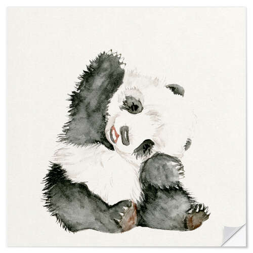 Muursticker Baby Panda I