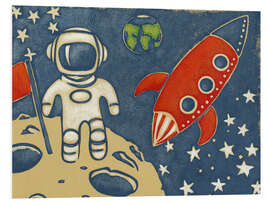 Foam board print Space Explorer I