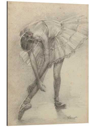 Aluminiumsbilde Ballerina Study II