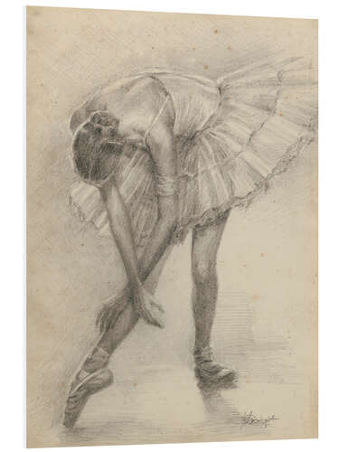 PVC print Ballerina Study II