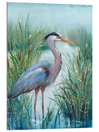 Gallery print Heron at dawn