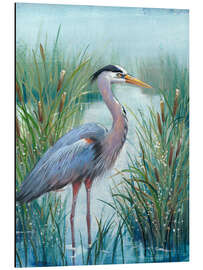 Magnettafel Fischreiher im Morgengrauen