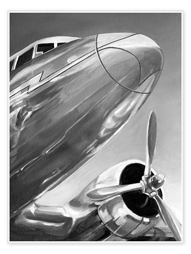 Poster Aviation Icon I