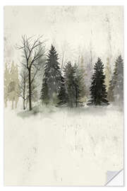 Wall sticker November forest