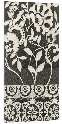 Foam board print Midnight Batik I