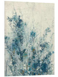 Foam board print Blue spring